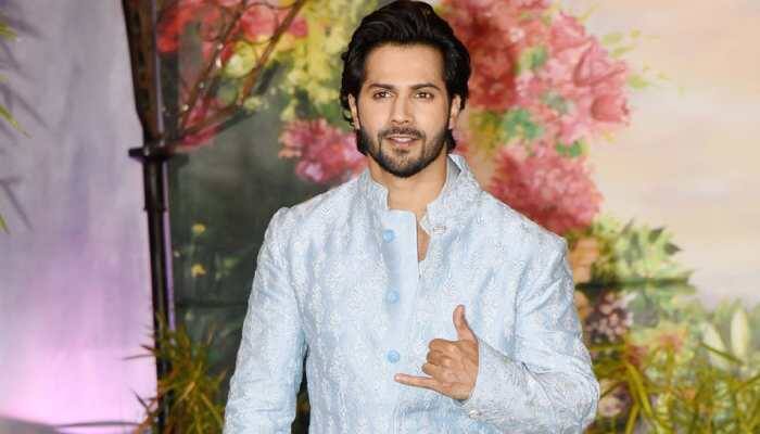  Varun Dhawan gets into comic mood for 'Coolie No. 1'