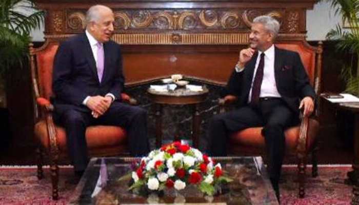 EAM S Jaishankar, US official Zalmay Khalilzad discuss Afghanistan situation