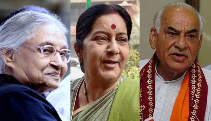 Three former Delhi chief ministers - Sushma Swaraj, Sheila Dikshit and Madan Lal Khurana - died in less than a year