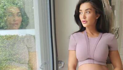 Pregnant Amy Jackson writes about 'embracing her body and baby bump' in new pic 