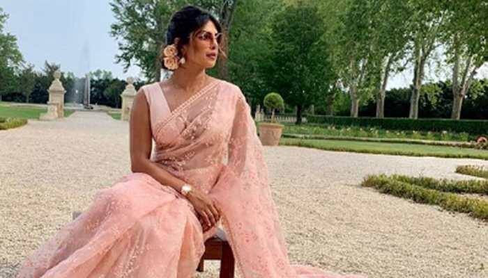 Throwback Thursday: Priyanka Chopra gives desi vibes in a stunning Sabyasachi saree—Pics