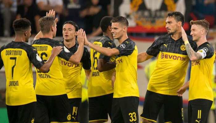 Borussia Dortmund work up a sweat to move past KFC Uerdingen in German Cup