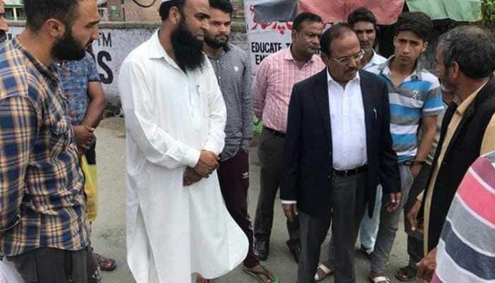 After Shopian, NSA Ajit Doval visits Anantnag, interacts with locals to assess ground situation