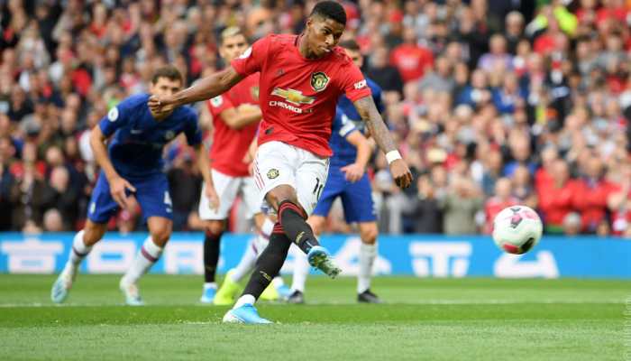 Marcus Rashford grabs brace as Manchester United put four past Frank Lampard's Chelsea