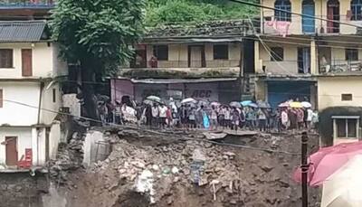 Two dead, 5 feared trapped as house collapses in flash flood in Uttarakhand