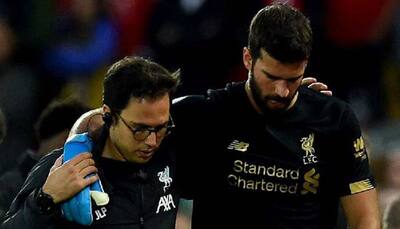 Liverpool's Alisson Becker out injured for 'next few weeks', says Jurgen Klopp