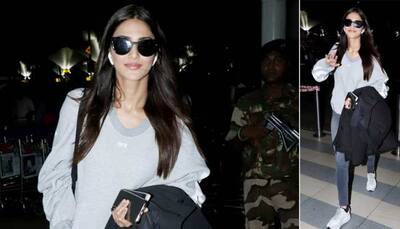 Vaani Kapoor slays her airport outing, makes grey look glam—Photos