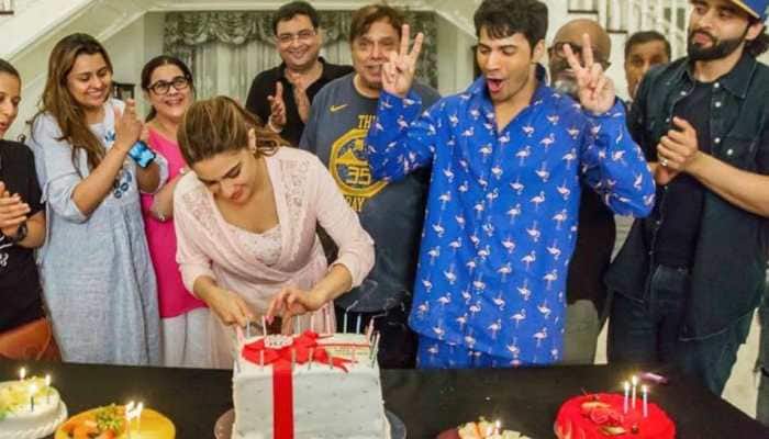 In Pics: How Sara Ali Khan celebrated her birthday in Thailand with Varun Dhawan, mom Amrita Singh and team &#039;Coolie No. 1&#039;