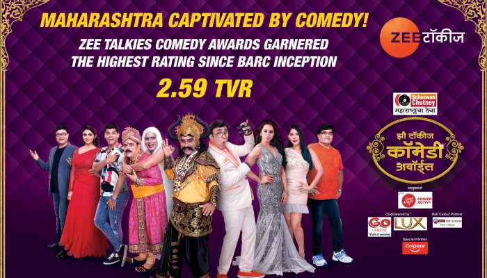 Zee Talkies captivates Maharashtra with Comedy!