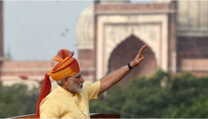 Prime Minister Narendra Modi's schedule on Independence Day