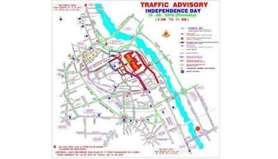 Delhi Traffic Police issues advisory for Delhi on 73rd Independence Day