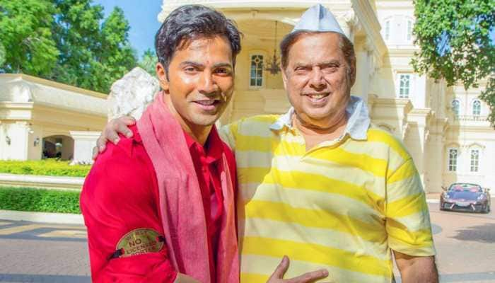 Varun Dhawan wishes father David Dhawan on birthday with a &#039;Coolie No. 1&#039; zinger