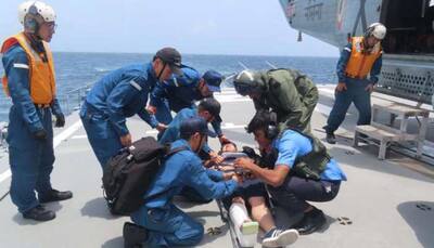 Indian Navy responds to medical evacuation request from Japanese warship, helps injured crew member
