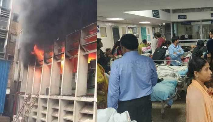 Massive blaze at Delhi&#039;s AIIMS contained; Health Minister Dr Harsh Vardhan orders special fire audit