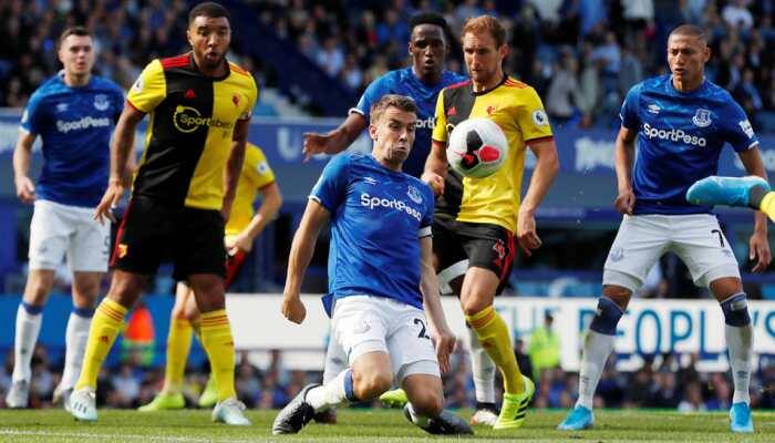 Early Bernard goal earns nervy Everton win over Watford