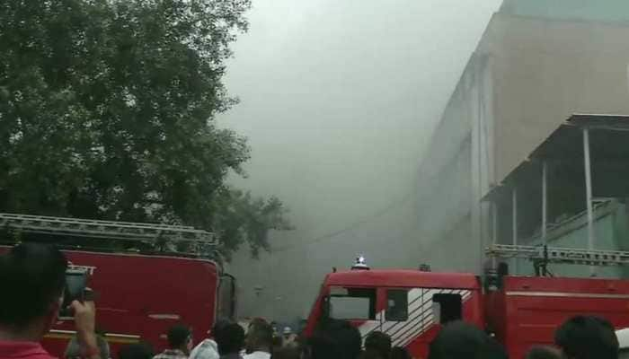 Amid AIIMS Delhi fire chaos, doctors help woman deliver baby