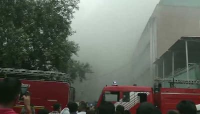 Amid AIIMS Delhi fire chaos, doctors help woman deliver baby