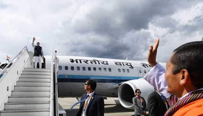 After successful two-day Bhutan visit, PM Narendra Modi heads back home