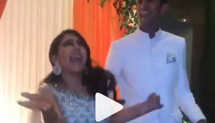 This video of Niti Taylor dancing with fiance Parikshit on her engagement ceremony goes viral-Watch 
