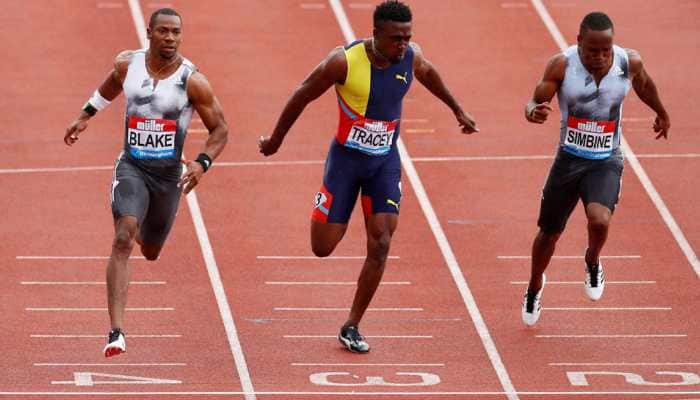 Yohan Blake blasts back with 100m Diamond League win, eyes world champs