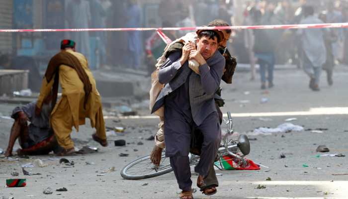 At least 66 injured after serial blasts hit Afghanistan&#039;s Jalalabad on Independence Day