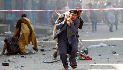 At least 66 injured after serial blasts hit Afghanistan's Jalalabad on Independence Day