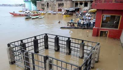 Ganga inundates Varanasi's ghats, cremations taking place in lanes