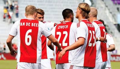 Ajax held at APOEL, away wins for Bruges and Slavia