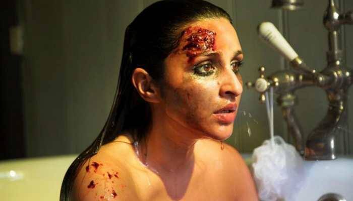 'The Girl On The Train' first look: Parineeti Chopra's bruised face and intense stare will scare you as heck