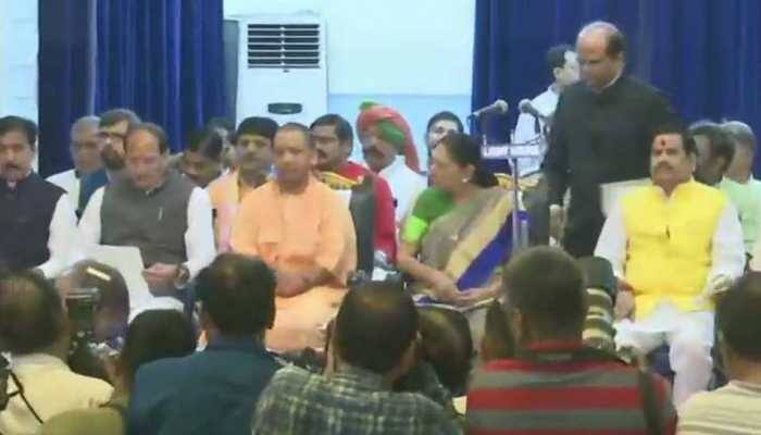 23 MLAs take oath as ministers as CM Yogi Adityanath expands UP cabinet