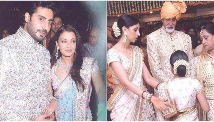 Unseen pics from Aishwarya Rai Bachchan and Abhishek Bachchan's wedding in Mumbai