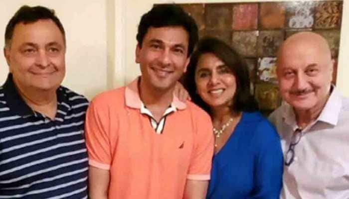 Rishi Kapoor dines with &#039;chef supreme&#039; Vikas Khanna