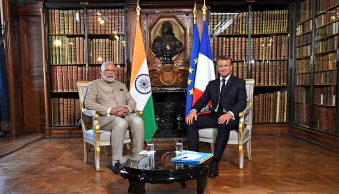 From Defence to Kashmir, France backs India as PM Modi meets Macron