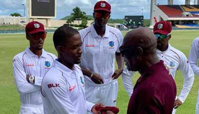 West Indies' Sharmarh Brooks ecstatic to receive maiden Test cap from Viv Richards