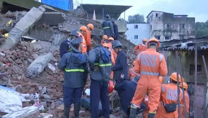 Four-storey building collapses in Maharashtra&#039;s Bhiwandi; 2 dead, several injured