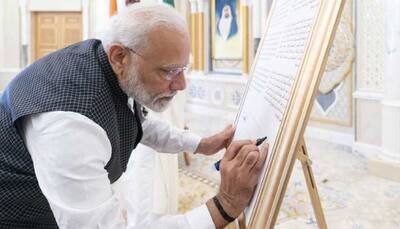 PM Modi releases Mahatma Gandhi stamps in UAE