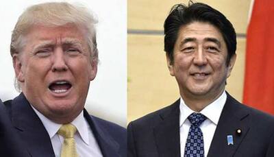 US President Trump, Japan PM Abe at odds on North Korea missile launches