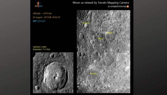 Chandrayaan 2&#039;s Terrain Mapping Camera-2 shoots photos of Moon&#039;s surface