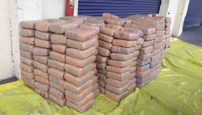 1,015 kg of ganja worth Rs 1.52 crore seized from &#039;empty&#039; truck in Vishakhapatnam