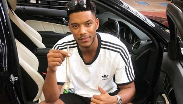 Hollywood actor Theo Campbell becomes blind in one eye