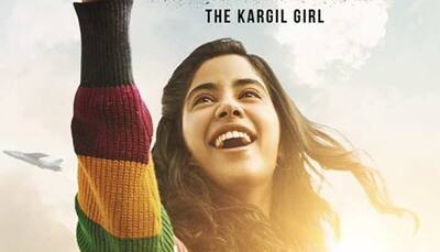 Janhvi Kapoor takes a flying start in and as 'Gunjan Saxena—The Kargil Girl—First look out!