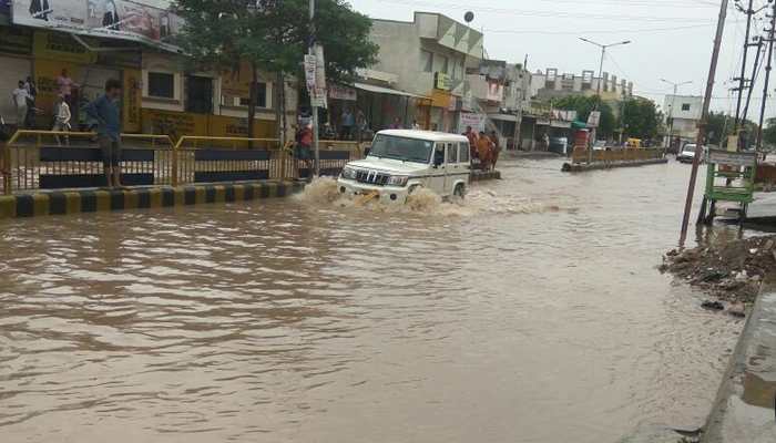 Rains continue lashing Gujarat, Rajasthan, and Chhattisgarh