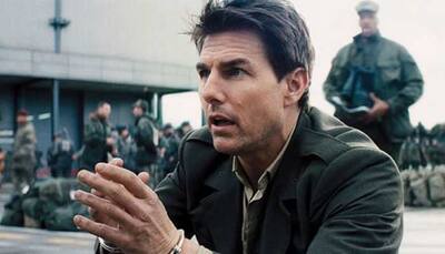 Tom Cruise enjoys paragliding in the French Alps