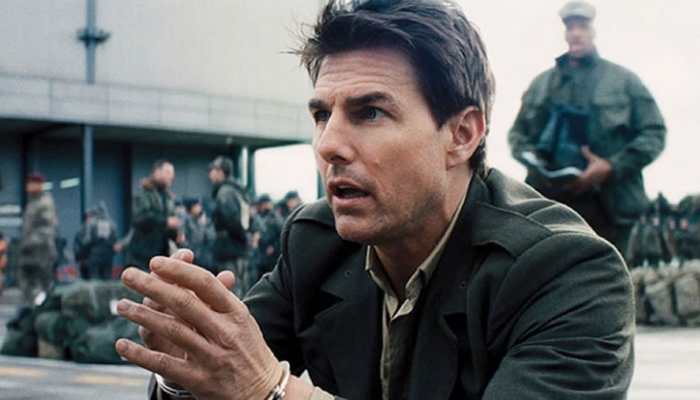 Tom Cruise enjoys paragliding in the French Alps