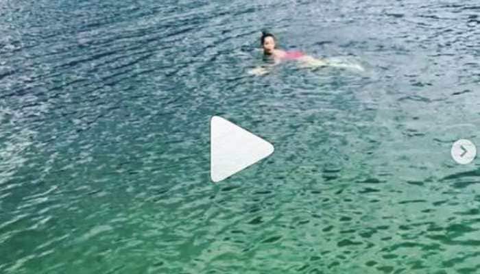Malaika Arora swims in a lake in Austria, shares breathtaking video-Watch
