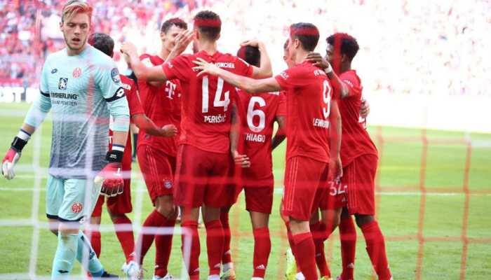 Bundesliga: Bayern Munich fire six past hapless Mainz for second win in a row