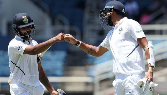 2nd Test, Day 2: Hanuma Vihari's maiden ton, Ishant Sharma's 50 help India post 416 at tea