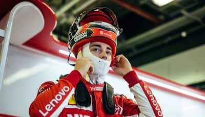 Charles Leclerc leads Ferrari front-row lockout on tragic day