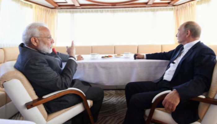 PM Modi, Vladimir Putin 'spend quality time together' on ship before visiting Zvezda shipbuilding complex in Russia