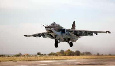 Dead bodies of crashed Russian Air Force Sukhoi Su-25UB fighter-bomber pilots found